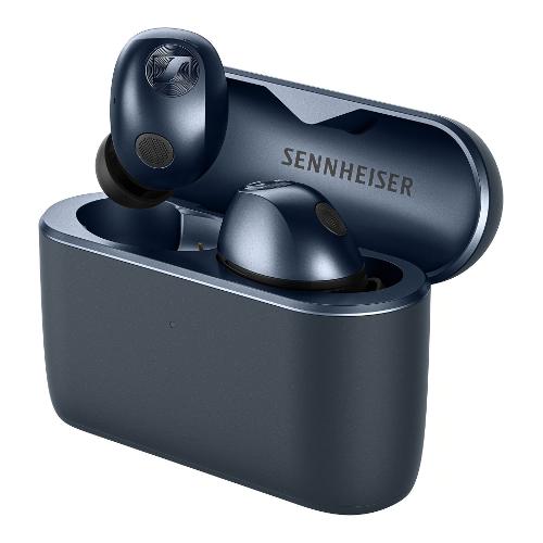 Auricolari microfono bluetooth MOMENTUM True Wireless 5 Denim