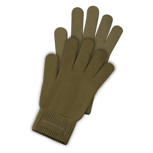 Guanti touchscreen CASE & ME Green CMWINTER26GLODKGN