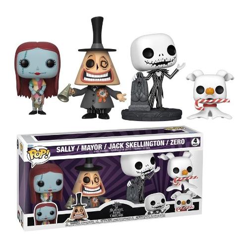 POP ANIMATION Nightmare Before Christmas 4 Pack 95659