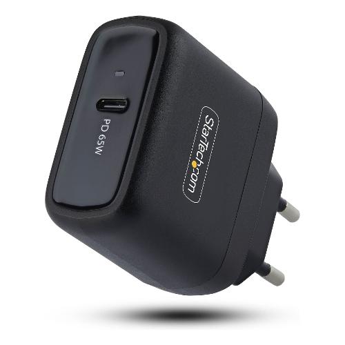 Caricabatterie USB Type-C GaN Black 1065EB WALL CHARGER