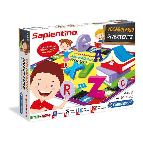 Clementoni Sapientino vocabolario, educativo 6 Anni-Gioco da