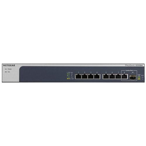 Switch di rete 8 porte SMB Multi Unmanaged Gray XS508M 100EUS Gigabit|10GBASE-T
