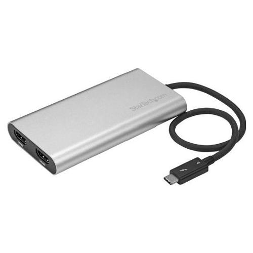 Convertitore video Thunderbolt 3 a doppio HDMI - Compatibile Mac e Windows - 4K 60Hz TB32HD24K60
