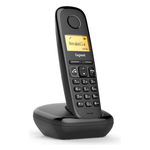 Cordless Gigaset Cordl.A270 Black 80 Memo PLF Vivavoce ID