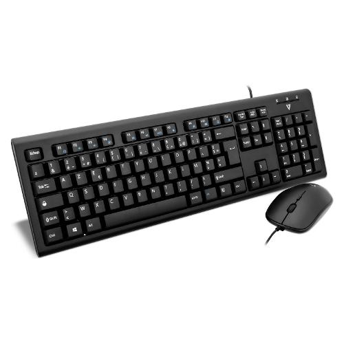 Tastiera e mouse Con Adattatore Ps2 Nero CKU200FR