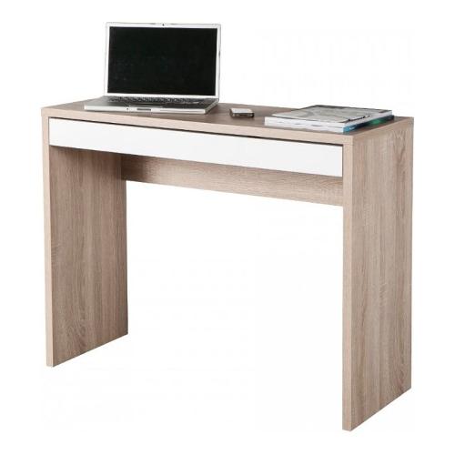 Scrivania Rovere e Laccato bianco (100cm) Mobile KIT