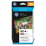 Consumabili Stampante HP 303 Black & Tri-Colour Ink Multipack With Pho