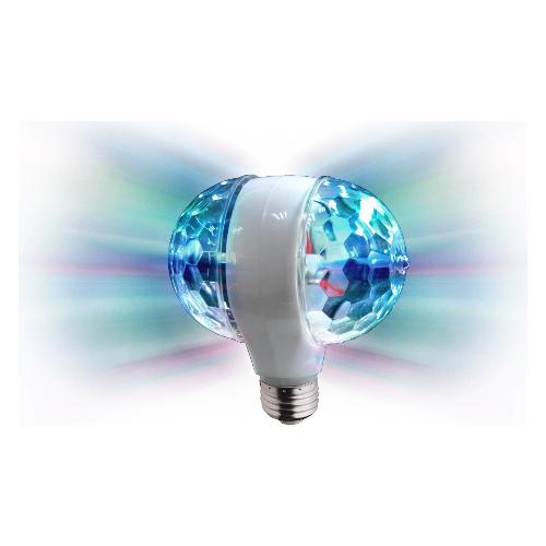Effetti luce disc jockey RIDEM Doppia Sfera Rotante CLB 2
