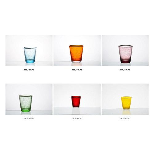 Set 12 Bicchieri Bormioli Mat - 6 Opachi E 6 Glitter, 29.5 Cl, Vetro Infrangibile, Made In Italy - Foto 11