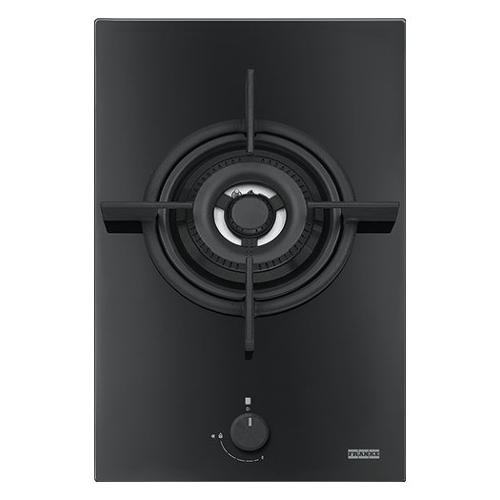 Piano cottura gas 1 zona MYTHOS FHCR 301 1TC HE BK C Cristallo nero