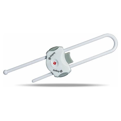 Blocca maniglie scorrevole SAFETY Bianco 39096760