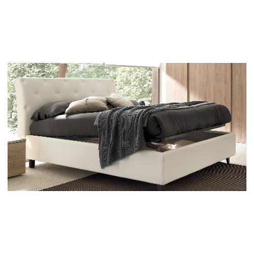ASTRO Letto due piazze Bianco