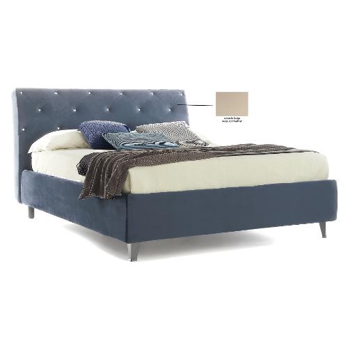 LUXURY Letto due piazze Beige