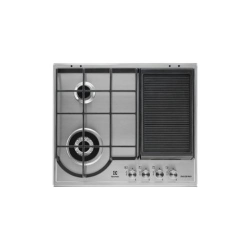 Piano cottura gas zone EGH6349GOX Inox