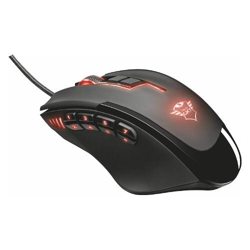 Mouse Gaming GXT 164 Sikanda Mmo Gaming Laser Black e Red 21726