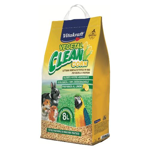 Lettiera roditori Vegetal Clean Corn limone 14039