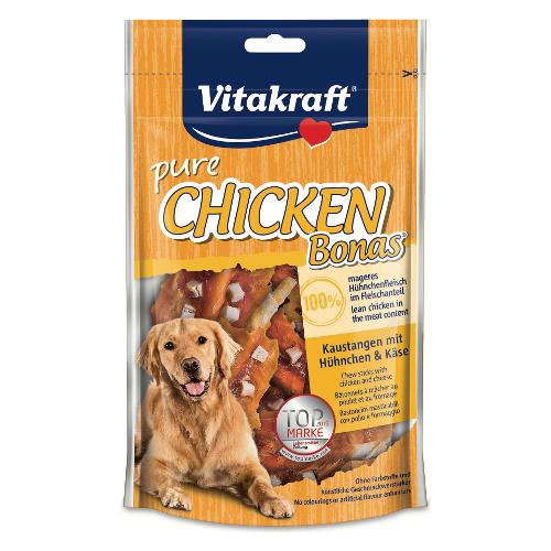 Alimento Chicken Bonas pollo e formaggio Busta 80 gr 16629