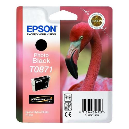 Cartuccia stampante Serie Fenicottero Nero photo ULTRA CHROME T0871 C13T08714010