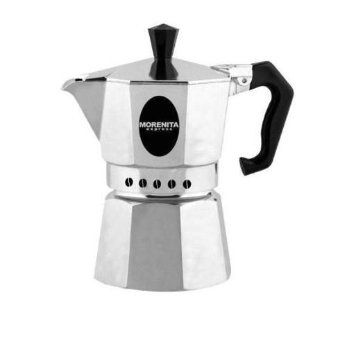 Caffettiera Alluminio 3 Tazze MORENITA Silver 00005982