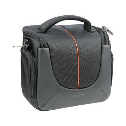 Borsa Tracolla L Nero e Arancione 456181