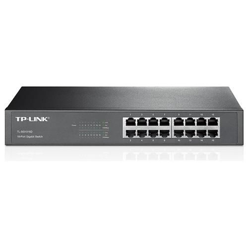 Switch di rete 16 porte Unmanaged Black TL SG1016D Gigabit (1000Base-TX)