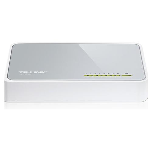 Switch di rete 8 porte White e Grey TL SF1008D Fast (100Base-TX)