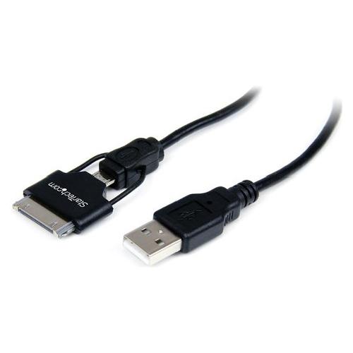 Cavo combo connettore dock Apple 30 pin/Micro USB USB2UBADC1M