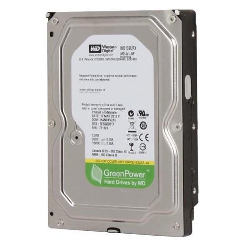Hard disk interno 3.5" 1TB AV GP WD AV-GP 1TB WD10EURX