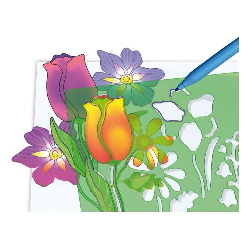 Stencil Fiori o Frutta DISEGNI E SAGOME 2615