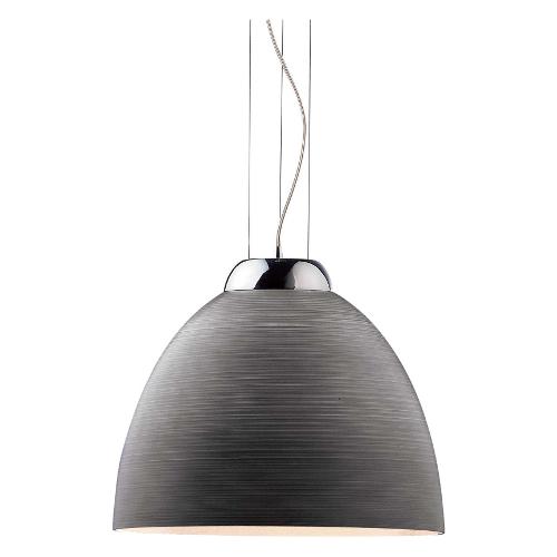 Sospensione TOLOMEO sp1 Grigio (40x236cm) 001821 1 luce - E27 - Max 60W