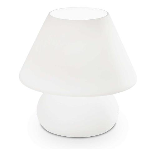 Lampada tavolo PRATO tl1 big Bianco (22,5x24cm) 074702 1 luce - E27 - Max 60W