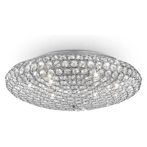 Plafoniera KING pl9 Cromo (19x53,5cm) 073255 9 luci - G9 - Max 360W