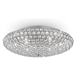 Lampada da soffitto KING PL9 CROMO