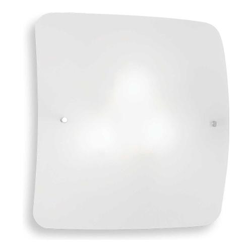 Plafoniera CELINE pl3 Bianco (39x9x39cm) 044286 3 luci - E27 - Max 180W
