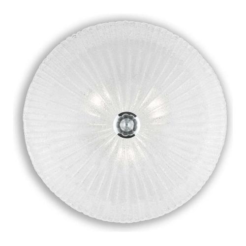 Plafoniera SHELL pl3 Trasparente (12x40cm) 008608 3 luci - E27 - Max 180W