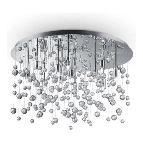 Sospensione NEVE pl12 Cromo (63x31,5cm) 022239 12 luci - G9 - Max 480W