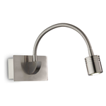 Lampada da parete DYNAMO AP1 NICKEL