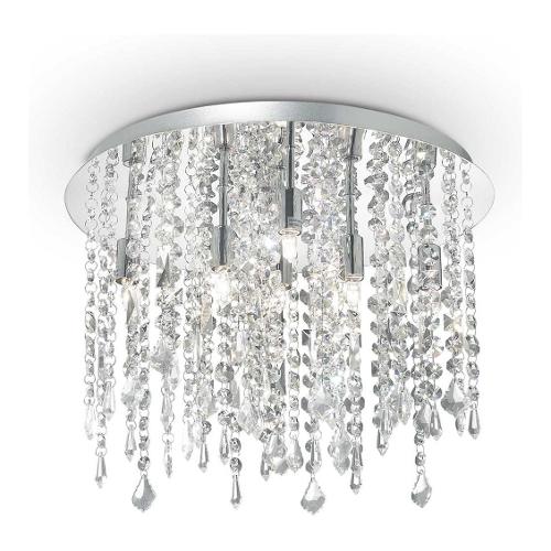 Sospensione ROYAL pl8 Cromo (40x30,5cm) 052991 8 luci - G9 - Max 320W