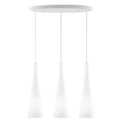 Sospensione MILK sp3 Bianco (62x17x115cm) 030326 3 luci - E27 - Max 126W
