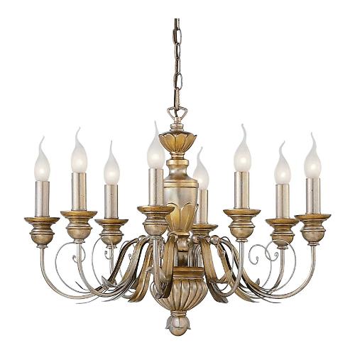 Lampadario FIRENZE sp8 Oro (64cm) 020839 8 luci - E14 - Max 320W