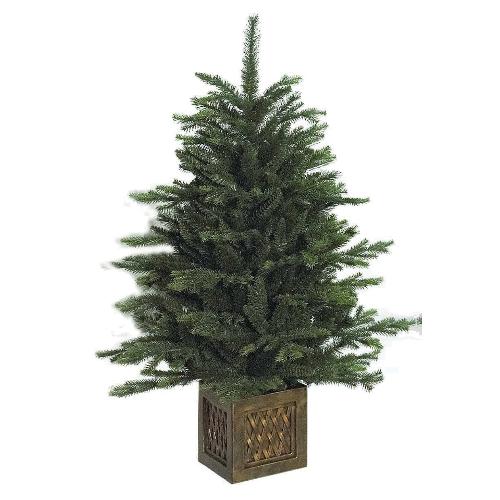 Albero Natale (100 cm) Con Vaso Verde 008351