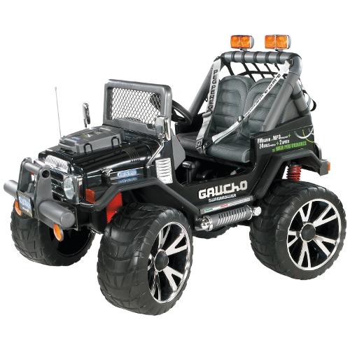 Auto elettrica Gaucho Superpower 24V (131x90cm) Nero OD0502