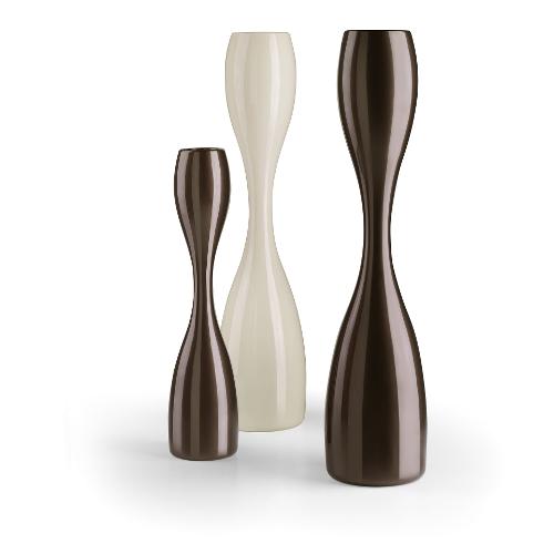Vaso Bergamin Caffè metallizzato d.29x126 cm 6809-e8