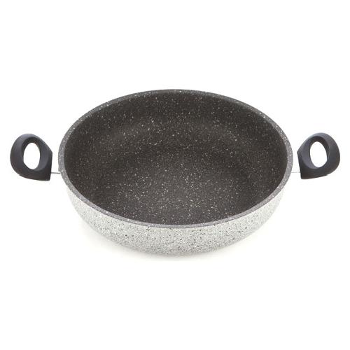 Tegame Alluminio antiaderente (28cm) 2 manici PROFESSIONAL STONE PI6528