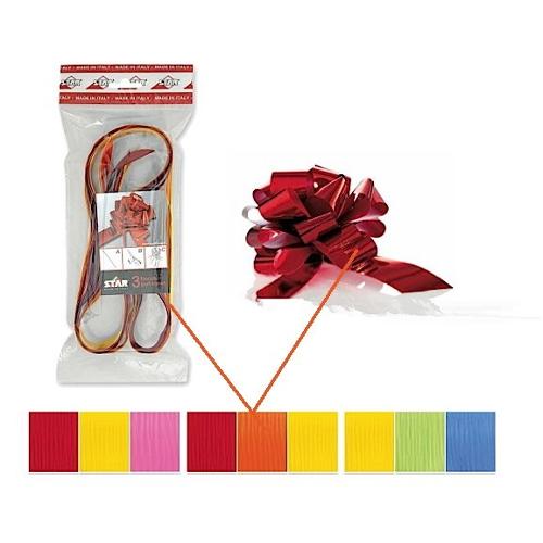 Set fiocchi regalo Acid Arancio (19 cm) 3 pz 54