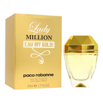 Edt femminile Paco Rabanne Lady million eau my gold 50 ml