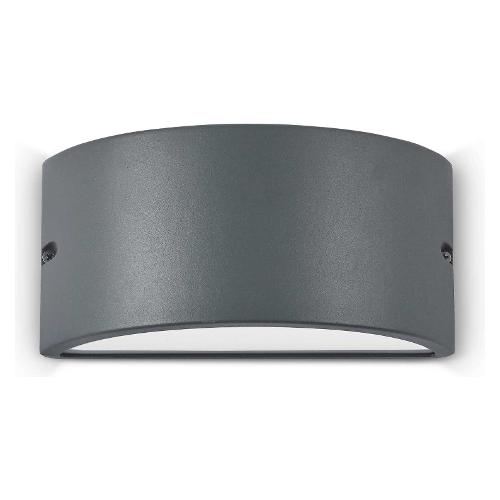 Lampada da parete REX 2 ap1 Antracite (25x13x12cm) 092423 1 luce - E27 - Max 60W