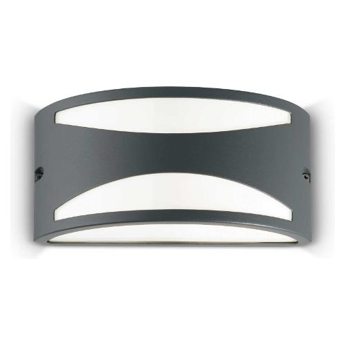 Lampada da parete REX 3 ap1 Antracite (25x13x12cm) 092447 1 luce - E27 - Max 60W