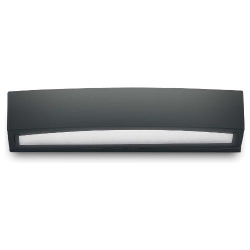 Lampada da parete ANDROMEDA ap2 Nero (45x9,5x8cm) 100371 2 luci - E27 - Max 120W