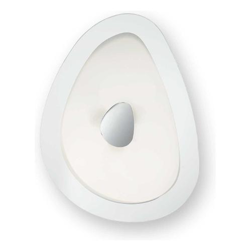 Plafoniera GEKO pl2 Bianco (23x7x30cm) 010861 2 luci - E27 - Max 120W